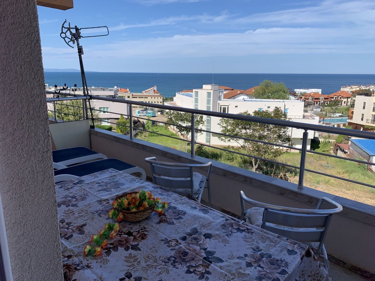 Sea view from Sozopol terrace