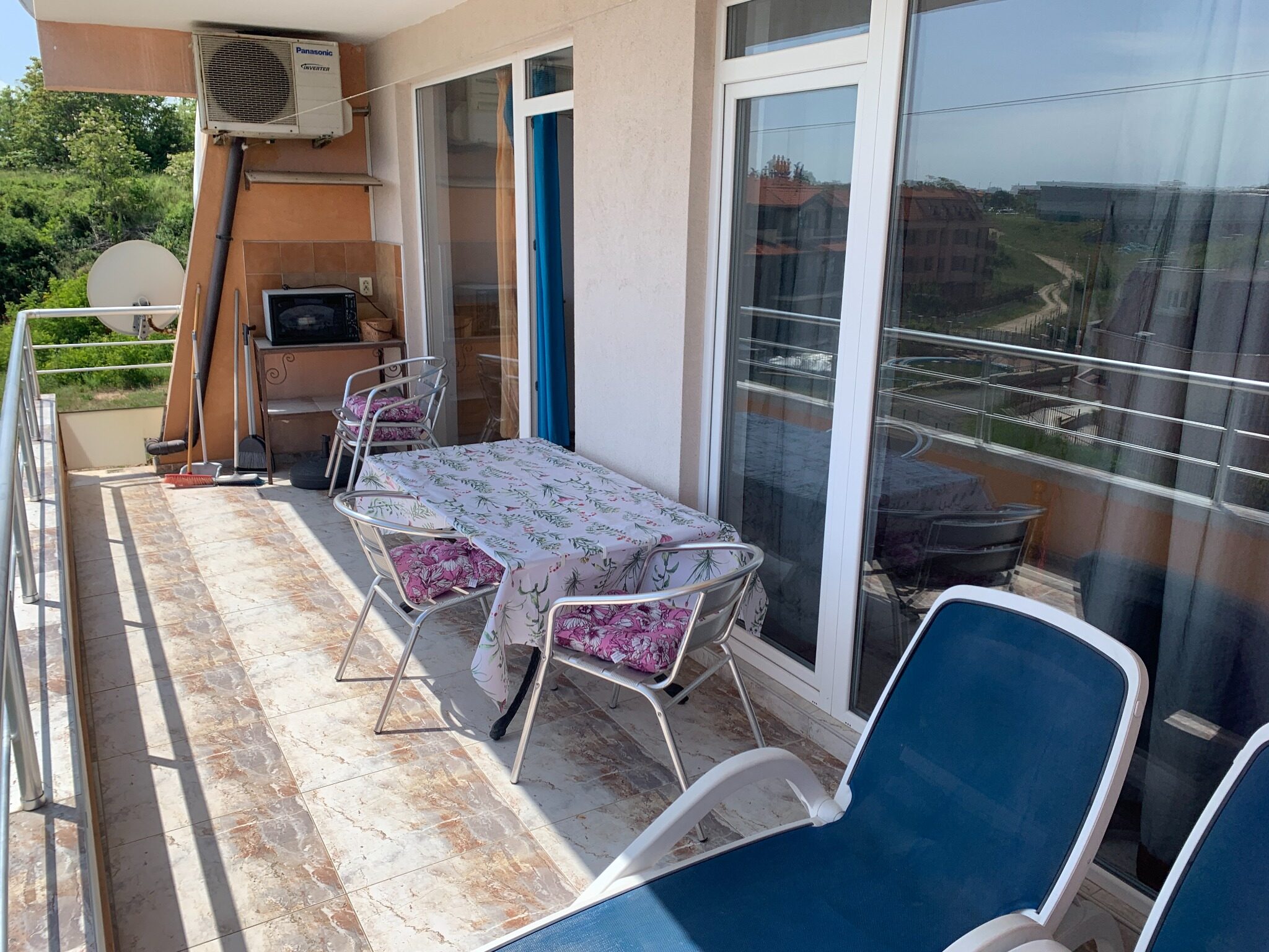 Terrace with sea view